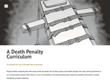 Tablet Screenshot of deathpenaltycurriculum.com